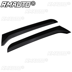 Par de Alerones Laterales Negros Brillantes para Ventana Trasera, Compatibles con VW Sharan 2011 2012 2013 2014 2015 2016 17 en adelante - Product Image 3