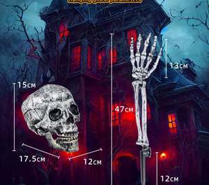 หน้ากากยางนักฆ่าปีศาจซอมบี้หน้ากากฮาโลวีนสมจริงคอสเพลย์สยองขวัญคาร์นิวัลน่ากลัวอุปกรณ์ประกอบงานปาร์ตี้ - Product Image 6