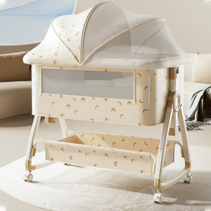 <span class=keywords><strong>Lit</strong></span> bébé pliable en métal avec moustiquaire, design moderne <span class=keywords><strong>pour</strong></span> villa et appartement, <span class=keywords><strong>pour</strong></span> les enfants de 0 à 3 ans - Product Image 2
