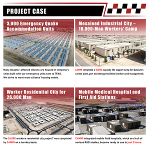 Cammi nhà nhỏ Casa phẳng gói container nhà gấp Container có thể gập lại nhà có thể tháo rời container nhà cho lĩnh vực văn phòng - Product Image 3