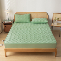 Protège-matelas imperméable de qualité supérieure, respirant, silencieux, style drap-housse, anti-punaises de lit, pour hôtel et maison