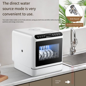 Lave-<span class=keywords><strong>vaisselle</strong></span> compact avec fonction de stérilisation et de séchage pour les petits espaces, lave-<span class=keywords><strong>vaisselle</strong></span> portable avec commande tactile - Product Image 6