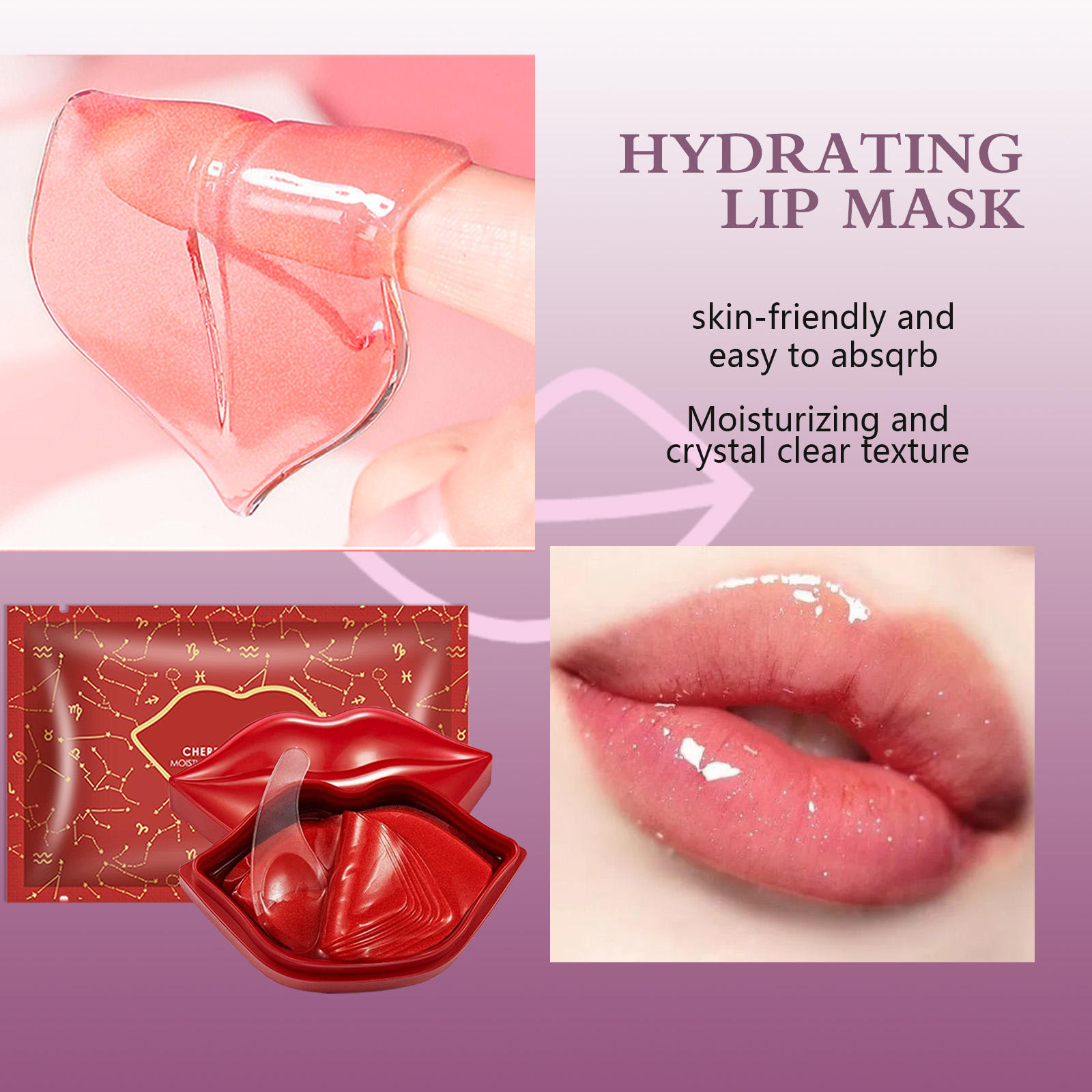 เชอร์รี่ คอลลาเจน มอยส์เจอไรซิ่ง ลิป มาส์ก 60 กรัม