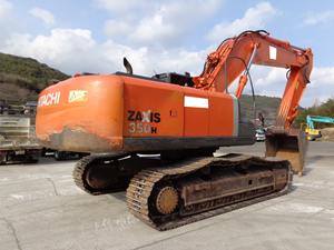 ZX350H-3โมเดล #52136รถขุดมือสองฮิตาชิแบบบูมยาวผลิตในญี่ปุ่น - Product Image 2