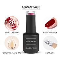 RONIKI HEMA FREE Vernis à Ongles Gel 3000 Couleurs 15ml Nouveau Flacon Correspondance Nouvelle Formule Gel UV