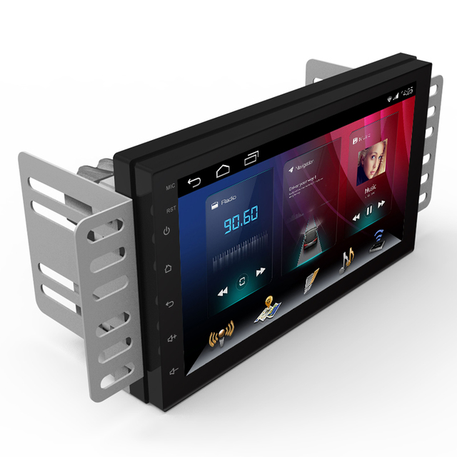 Universal Auto Car Stereo 2 Din 7 Inch Built-in GPS DSP RGB Reversing Aid WiFi Car Audio Player