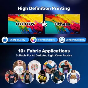 RocRow L13 A3 Stampante DTF XP600 30cm con Scuotitore di Polvere Textile Printing Agente Rivenditore - Product Image 5