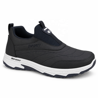 Grossiste Usine Personnalisation Baskets Homme Élastique Slip On Résistant Eau Confort Marche Quotidienne