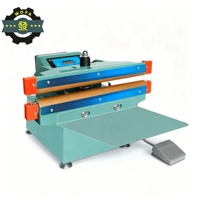 Machine de scellage semi-automatique électrique 450, double chauffage, contrôle numérique de la température, pour papier et bois, 220V, économie d'énergie