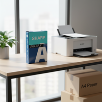 Papier Copie A4 Format Lettre 70/75/80 g/m² 100% Pâte de Bois Vierge Qualité Supérieure pour une Production Professionnelle Fiable Personnalisation de Marque en Stock