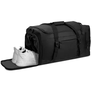 Túi Duffel Du Lịch Chống Nước Thiết Kế Độc Đáo Với Túi Ướt Và Ngăn Giày Túi Thể Thao Nhẹ