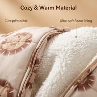 Combinaison de cosplay pour filles, pyjama d'hiver pour bébé avec capuche tête d'animal et fermeture éclair longue pour tout-petit