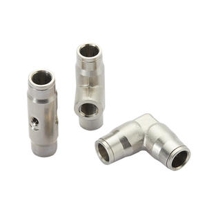 Wusen paysage accessoires haute pression pulvérisation suppression de la poussière humidification connecteur laiton nickelé outils de <span class=keywords><strong>jardin</strong></span> rapides - Product Image 6