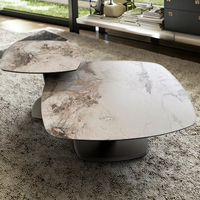 Vente chaude Salon Table Basse En Verre Trempé 6 + 6MM Dessus De Table Moins Cher Moderne Meubles De Maison Table À Manger Ensembles Décoratif