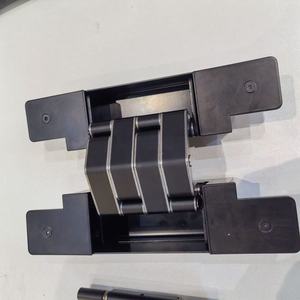 גבוהה-קצה אלומיניום יצוק בעל טביעת אצבע משובצת ידית מגולף דלת עם שימוש קל עבור וילה פרטית - Product Image 5