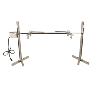 ชุดอุปกรณ์ย่างบาร์บีคิวไฟฟ้ากลางแจ้ง พร้อมแกนย่างปรับความสูงได้ และมอเตอร์ 45 วัตต์ สำหรับย่างแพะและหมู - Product Image 2