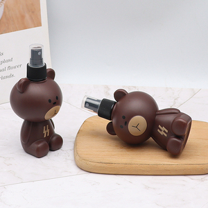 Trực Tiếp Từ Nhà Sản Xuất Bán Chạy Nhất Thiết Kế 220Ml Nâu Gấu Phun Chai Dễ Thương Và Quyến Rũ Nhựa Phun Chai - Product Image 6