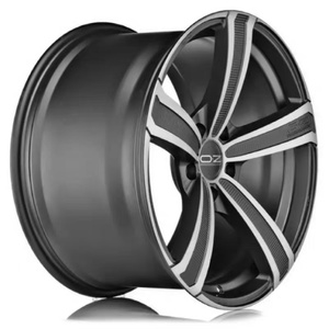 <span class=keywords><strong>Jantes</strong></span> en alliage <span class=keywords><strong>OZ</strong></span> Montecarlo HLT 19 20 21 22 <span class=keywords><strong>pouces</strong></span> 5 branches noir mat OEM compatibles avec 911 718 - Product Image 1
