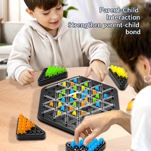Nuevo Juego de Mesa de Ajedrez con Cadena Triangular de Goma, Juego de Interacción Familiar para Padres e Hijos, Juego de Ejercicio de Lógica, Juguetes para Bebés - Product Image 4