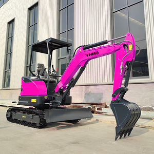 Trencher יעילות גבוהה 1 טון מחפר מיני מכונת משקל הידראולי מערכת גדולה דלי קיבולת גדולה עם אביזרים - Product Image 3