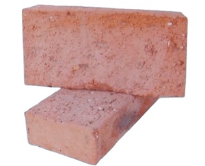 Taman Dekoratif Luar Ruangan Kualitas Tinggi Digunakan Tanah Liat Pelapis Merah Buatan Tangan Ubin Dinding Dinding Slip Rumah Batu Bata Padat - Product Image 3