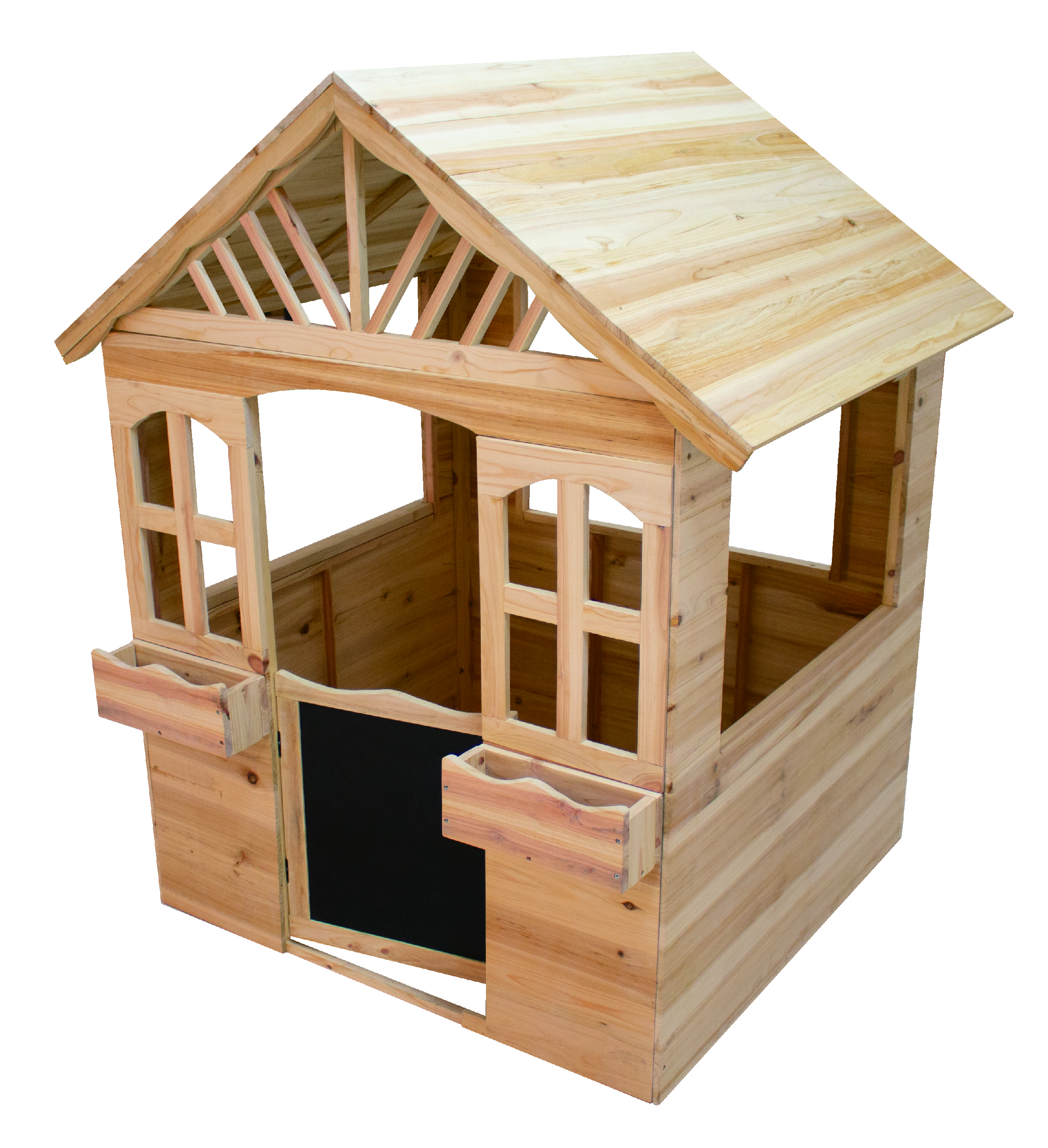 Уличные игрушки, современный детский деревянный игровой домик в сборе