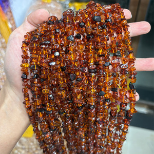Perles <span class=keywords><strong>d</strong></span>'<span class=keywords><strong>ambre</strong></span> brutes de grande taille (9-18 mm) à trous latéraux <span class=keywords><strong>pour</strong></span> la fabrication artisanale de bijoux et accessoires - Vente en gros - Product Image 2