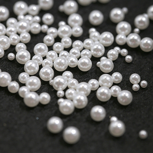 1.5Mm-6Mm Chất Lượng Cao Không-Xốp Hình Cầu Vòng <span class=keywords><strong>Bead</strong></span> Ngọc Trai Nhựa Trang Trí Màu Trắng Tinh Khiết Mix Ngọc Trai Móng Tay Nghệ Thuật - Product Image 6
