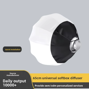 Copertura Sferica Morbida in Poliestere da 35 cm per Lampada a Sfera, Paralume per Illuminazione da Studio, Attrezzatura per Illuminazione <span class=keywords><strong>Live</strong></span> - Product Image 1
