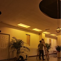 Lampe LED encastrée à lumière artificielle intérieure, CRI élevé, effet ciel bleu, faux puits de lumière, panneau de plafond virtuel