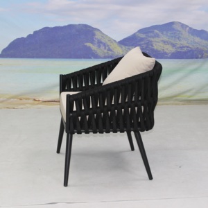 Offre Spéciale moderne cadre en aluminium patio corde fauteuils de jardin mobilier d'extérieur chaise de loisirs - Product Image 6