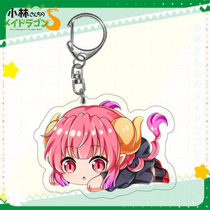 พวงกุญแจอะคริลิคสองด้านลายการ์ตูนคันน่า คามุย จากอนิเมะเรื่องแม่บ้านมังกรของคุณโคบายาชิ - Product Image 4