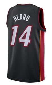 Nouveau maillot de <span class=keywords><strong>basket</strong></span>-ball de haute qualité de <span class=keywords><strong>Miami</strong></span>, logo cousu, maillot brodé, maillot personnalisé avec logo - Product Image 3