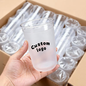 Vasos de Plástico PP en Forma de U de 90 mm con Tapas, 9-24 oz, Desechables y Reciclables para Té de Burbujas, Boba, Café Helado, Uso Industrial, Venta al Por Mayor - Product Image 4