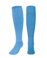 Chaussettes de football longues respirantes antidérapantes absorbant la transpiration avec semelle épaissie effet serviette anti-frottement couleur unie coupe haute pour homme