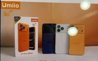 Teléfono Móvil Umiio 17 Pro Max 5G Directo de Fábrica, 16GB+1TB, Pantalla FHD de 6.8 Pulgadas, Cámara de 18+48MP, Batería de 5000mAh, Android