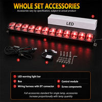 Barre lumineuse LED RGB universelle ZHENXIN pour conduite tout-terrain, compatible 4x4, camion, SUV, Jeep Wrangler, fabrication OEM ODM, vente en gros
