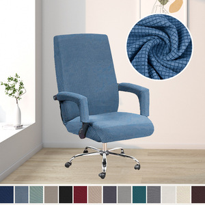 <span class=keywords><strong>Housses</strong></span> de chaise de bureau multicolores, protecteurs de <span class=keywords><strong>fauteuil</strong></span> noirs de haute qualité, <span class=keywords><strong>housses</strong></span> de chaise de gamer jacquard avec accoudoirs inclus - Product Image 1