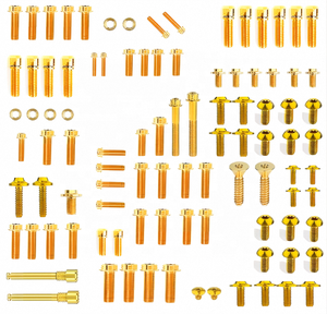 Kit di bulloni in titanio per Sur-Ron Light Bee X Segway X260 X160, set di fissaggi CNC in titanio grado 5 Ti-6Al-4V ad alte prestazioni per moto elettriche <span class=keywords><strong>da</strong></span> cross - Product Image 2