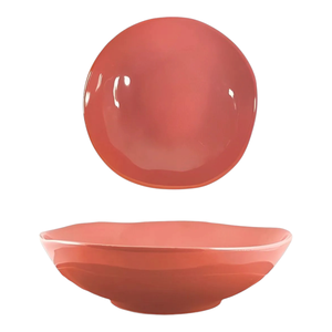 Plato hondo de cerámica reactiva alternativa DIAM. Salmón de 20 cm - Product Image 1