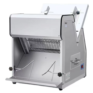 Rebanadora Eléctrica de Pan de Acero Inoxidable para Cocina, Restaurante, Panadería, Equipo para Uso Doméstico, a Gas, Usada - Product Image 1