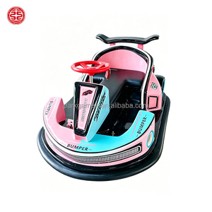 <span class=keywords><strong>Kart</strong></span> électrique pour enfants avec fonction de télécommande, voitures tamponneuses parent-enfant à bulles - Product Image 1