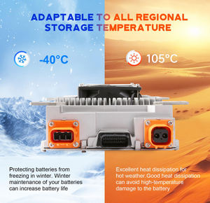 2024新しい<span class=keywords><strong>EV</strong></span>充電器OBC45-680V 6.6KW電気オンボード充電器IP66 UTV用防水オンボード充電器 - Product Image 5