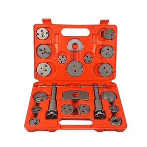 Adattatore Universale 21 Pezzi in Acciaio per Freno a Disco, Strumento di Regolazione Pistone Freno Auto per <span class=keywords><strong>Manutenzione</strong></span> - Product Image 1
