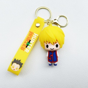 Porte-clés en silicone Shili Toy Hisoko Morow Killua Zoldyck Gon Freecss, anime japonais Hunter X Hunters, pour enfants et adultes - Product Image 6