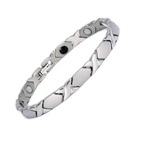 Pulsera de Iones Negativos FIR Personalizada Bio Health Barata con Beneficios de Germanio, Pulsera Magnética Cuántica Escalar con Energía