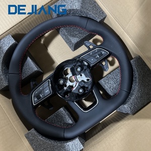 <span class=keywords><strong>Volant</strong></span> en cuir perforé personnalisé <span class=keywords><strong>S</strong></span> <span class=keywords><strong>Line</strong></span> pour <span class=keywords><strong>Audi</strong></span> A3 8V A4 A5 A6 A7 B7 B8 B8.5 S3 S4 S5 B9 C7 RS5 Q5 Q7 TTRS - Product Image 2