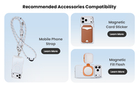 Étui de téléphone C&T transparent en PC dur + métal, antichoc, magnétique, protection 360° avec protection de l'objectif pour 17 Pro Max (multicolores)