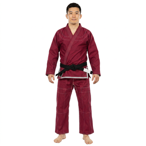 Kimono de judo unisexe 100 % coton, tissu 400 g, respirant, écologique, antibactérien, séchage rapide, durable, anti-humidité, coupe ample - Product Image 1