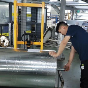 라이너리스 알루미늄 호일 테이프 아크릴 접착제 기계 표면 보호 방수 반사 열 차단 강력 접착 - Product Image 3